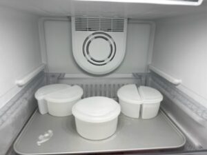 我が家のハイアール125L冷凍庫の実際の急速冷凍コーナーの中身画像